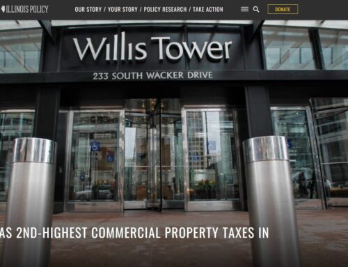 Chicago – Now Home to the Second Highest Commercial Property Tax in the U.S.